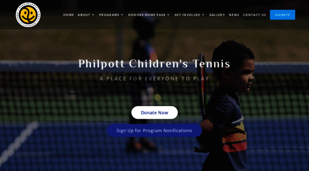 philpottchildrenstennis.org