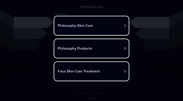 philsophy.com