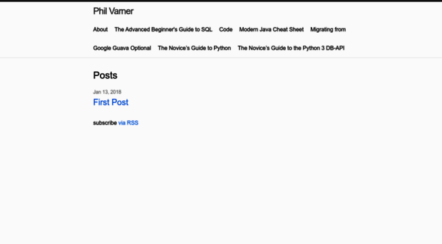 philvarner.github.io