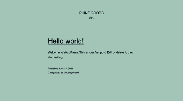 phinegoods.com