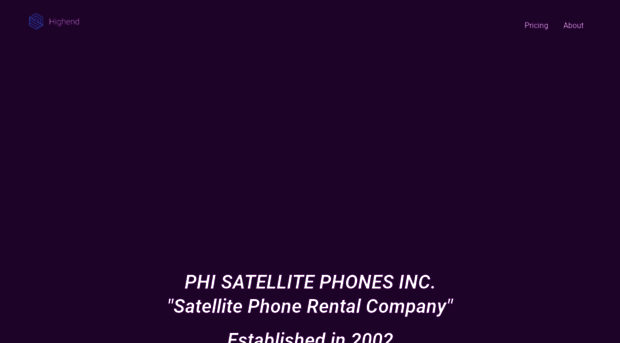 phisatellitephones.com
