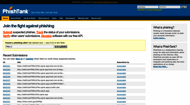 phishtank.net
