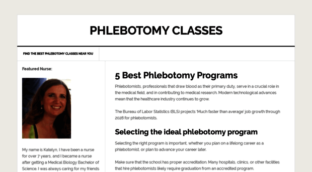 phlebotomyclasses.org