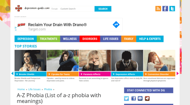 phobia.depression-guide.com