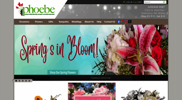 phoebefloral.com