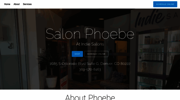 phoebetheresesalon.com