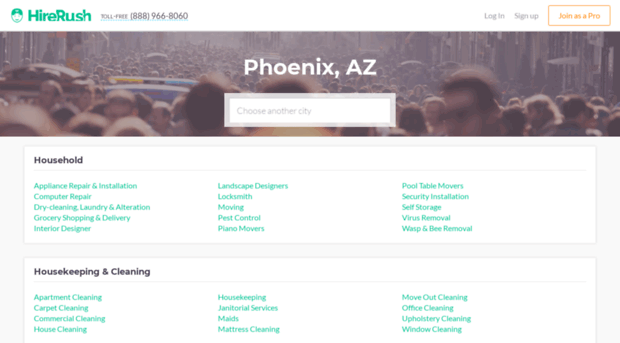 phoenix.hirerush.com