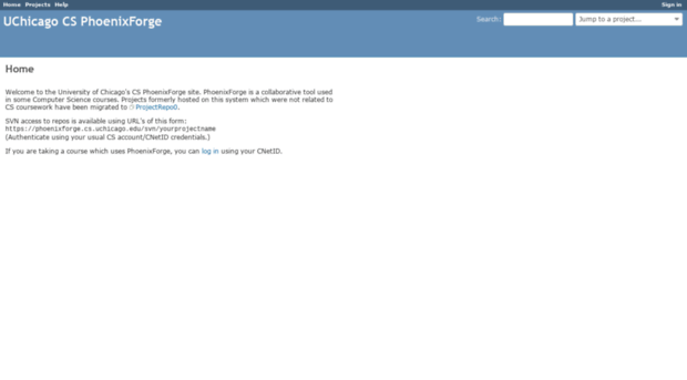 phoenixforge.cs.uchicago.edu