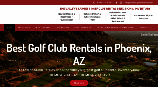 phoenixgolfclubrental.com