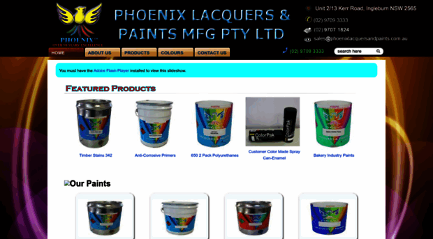 phoenixlacquersandpaints.com.au