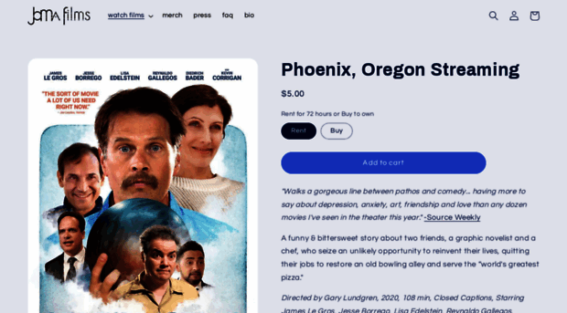 phoenixoregonmovie.com