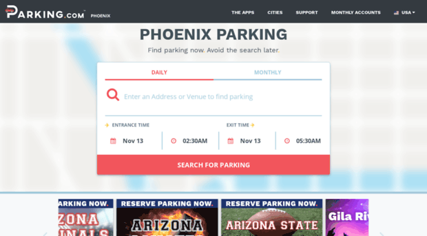 phoenixparking.spplus.com