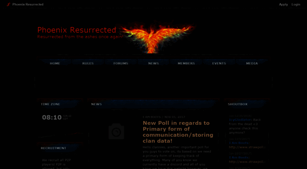 phoenixresurrected.shivtr.com