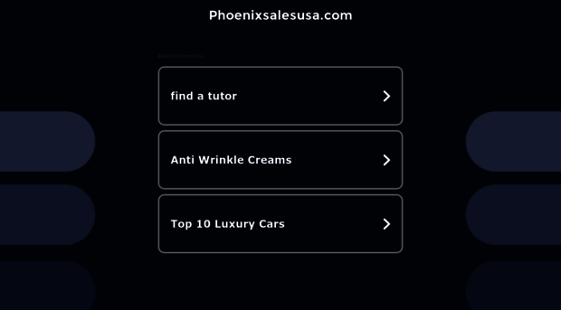 phoenixsalesusa.com