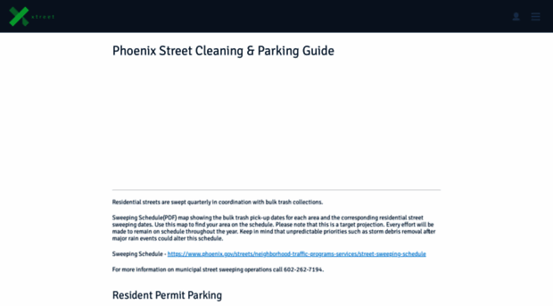 phoenixstreetcleaning.com