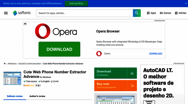 phone-number-extractor-advance.en.softonic.com