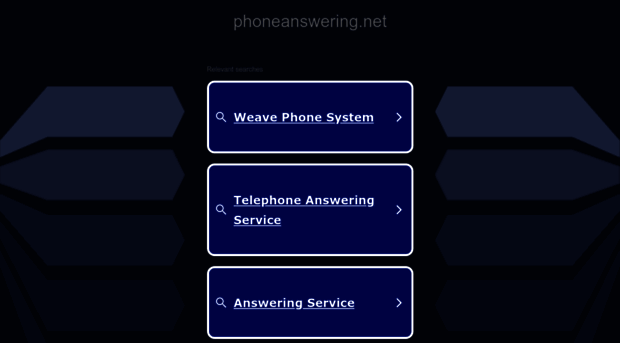 phoneanswering.net