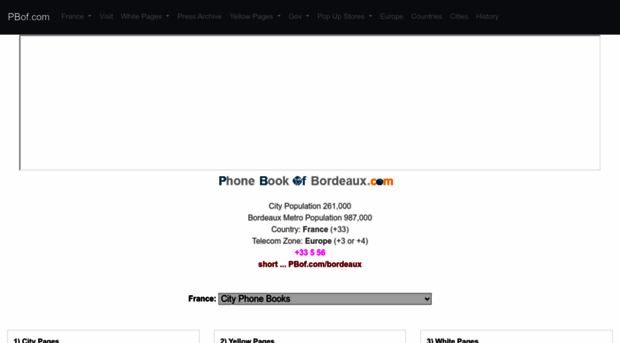 phonebookofbordeaux.com