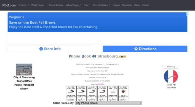 phonebookofstrasbourg.com
