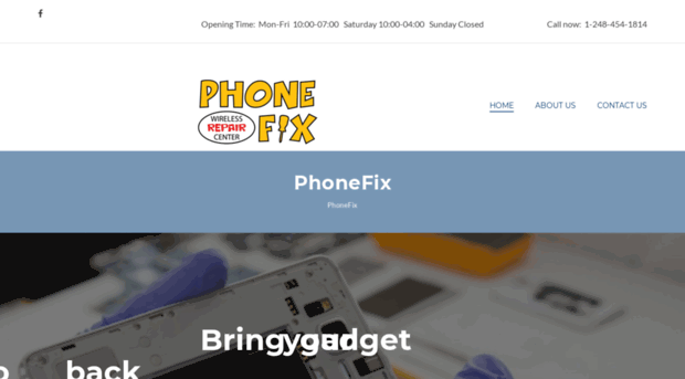 phonefixpontiac.com
