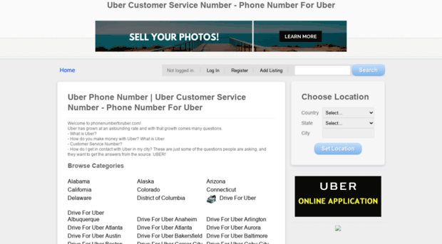 phonenumberforuber.com