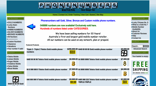 phonenumbers.net.au
