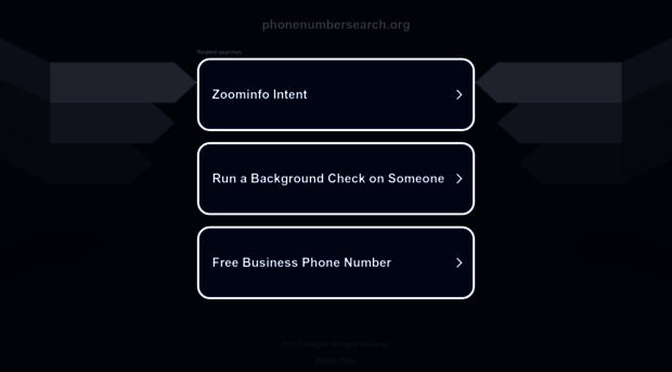 phonenumbersearch.org