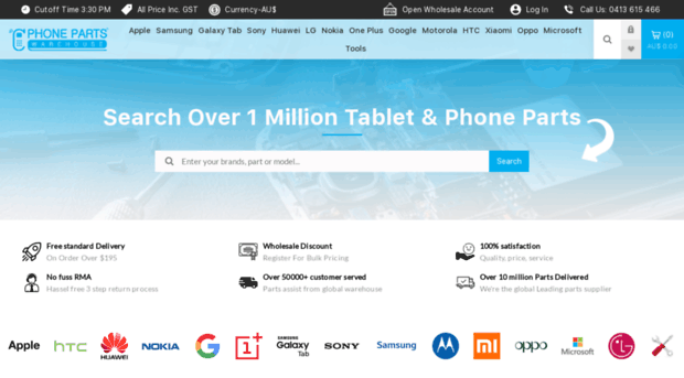 phonepartwarehouse.com