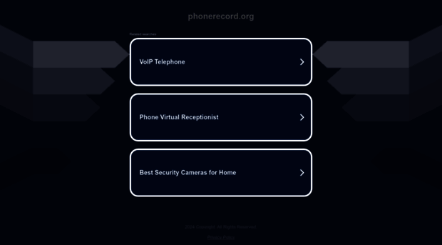 phonerecord.org