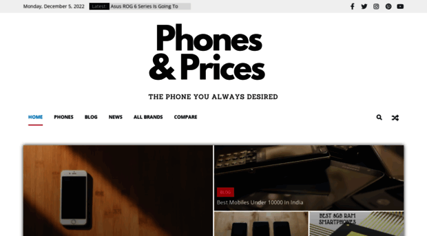 phonesandprices.in