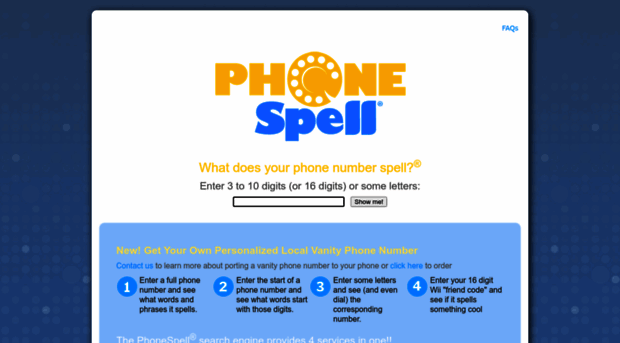 phonespell.com