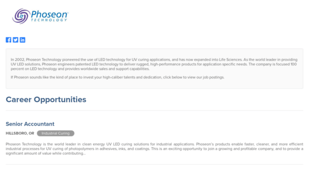 phoseon-technology.hiringthing.com