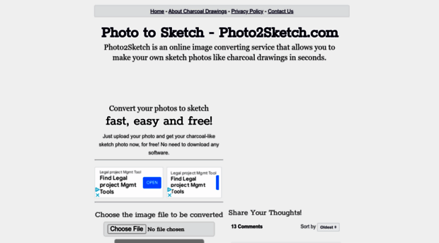 photo2sketch.com