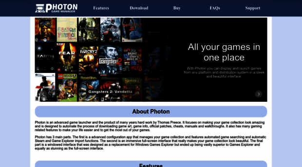 photongamemanager.com