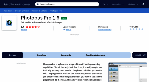 photopus-pro.software.informer.com