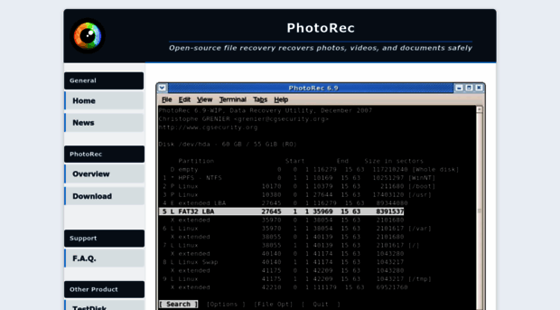 photorec.dev