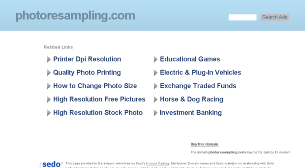 photoresampling.com