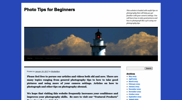 phototipsforbeginners.net