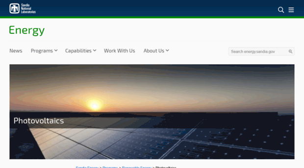 photovoltaics.sandia.gov