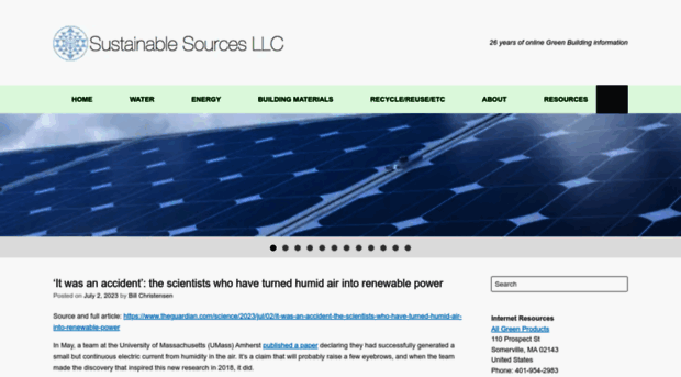 photovoltaics.sustainablesources.com