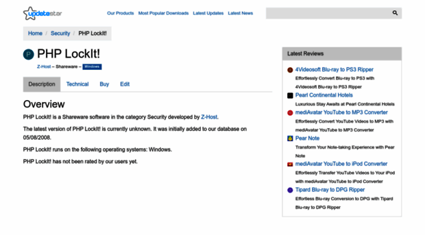 php-lockit.updatestar.com