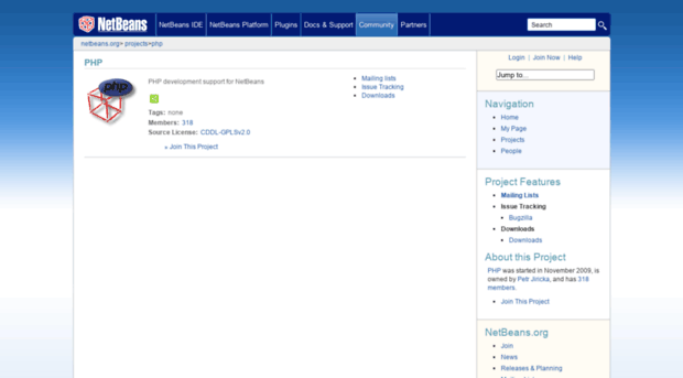 php.netbeans.org