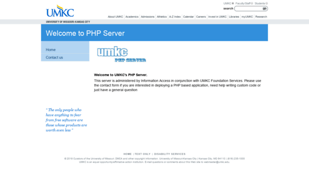 php.umkc.edu