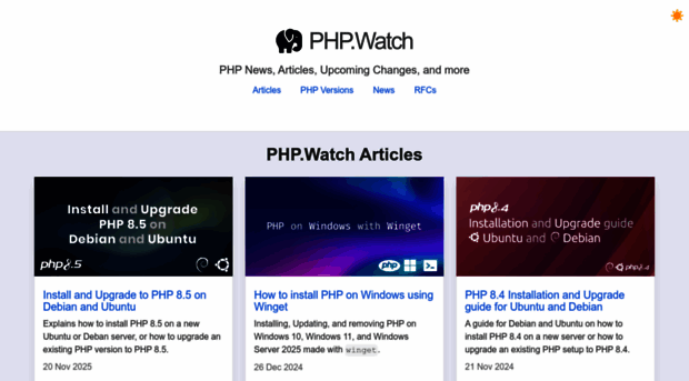 php.watch