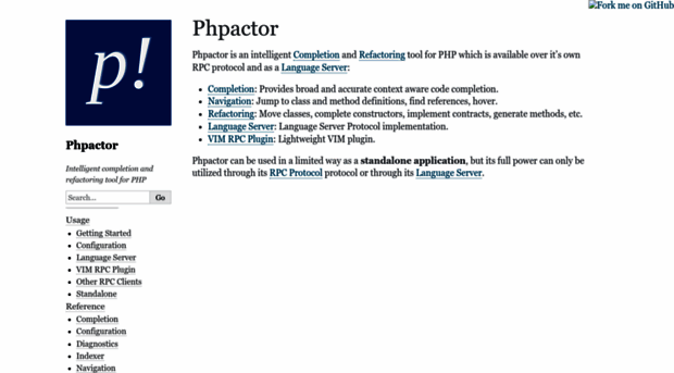 phpactor.readthedocs.io