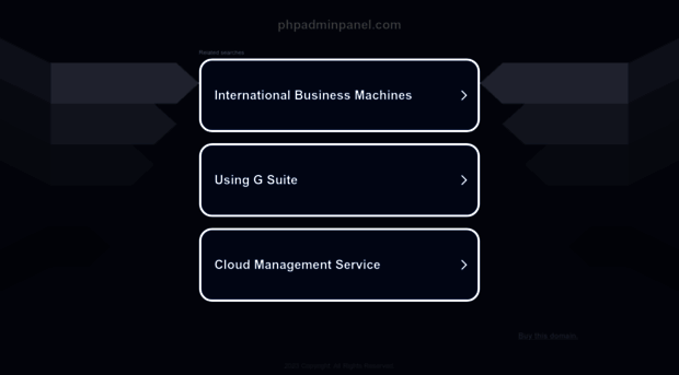 phpadminpanel.com