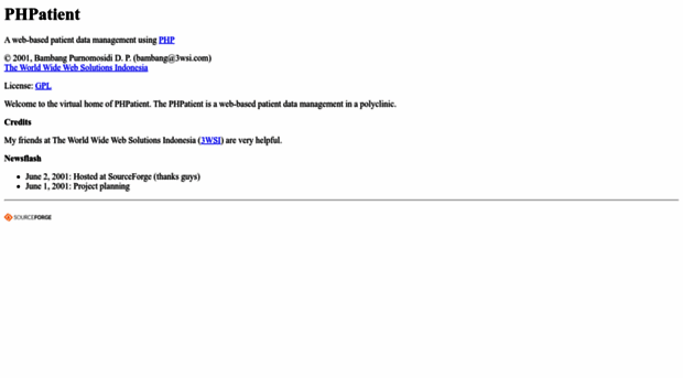 phpatient.sourceforge.net