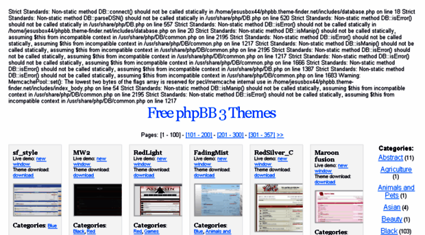 phpbb.theme-finder.net