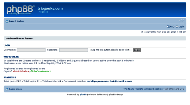 phpbb.triogeeks.com