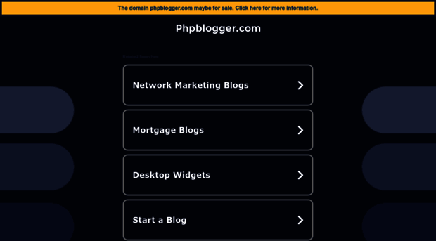 phpblogger.com